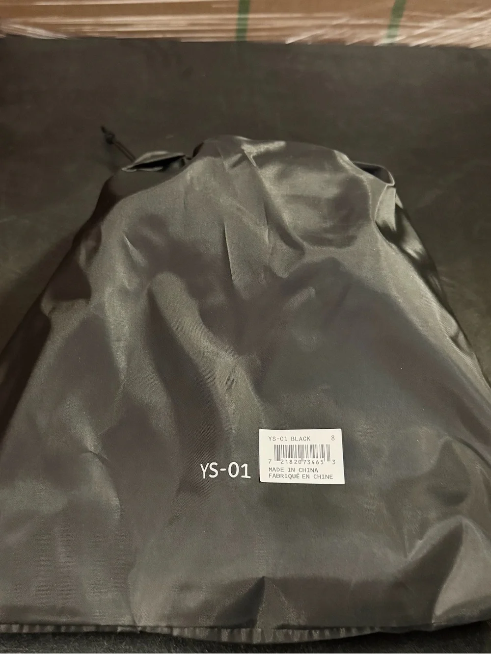Black YZY YS-01- Size 8
